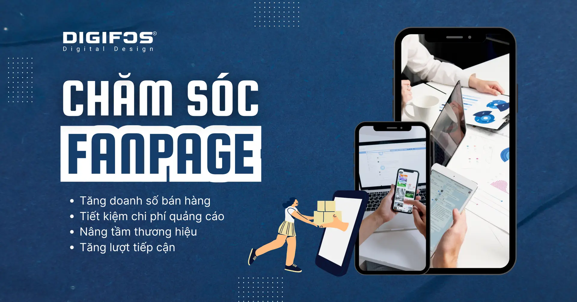 Digifos Dịch vụ chăm sóc fanpage